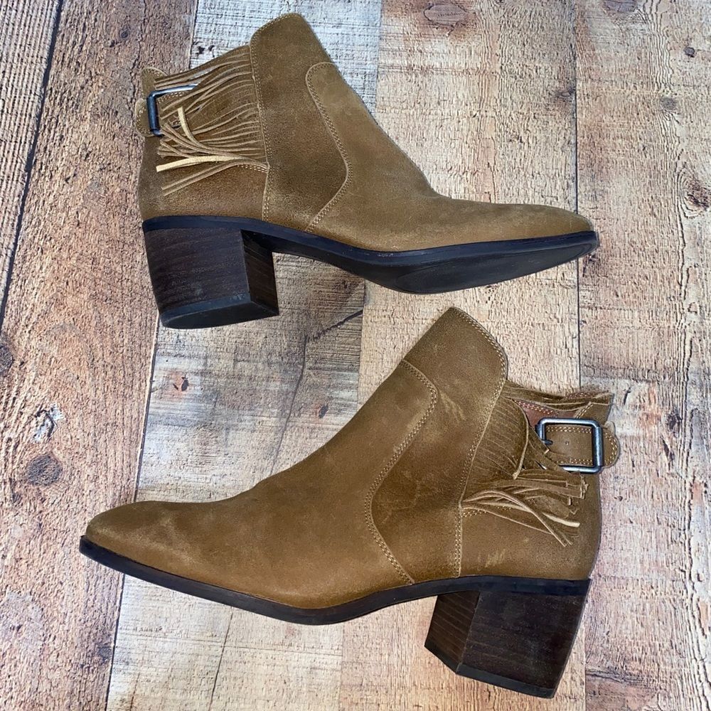 Lucky brand makenna ankle boot in tapenade size 10 - Picture 4 of 11